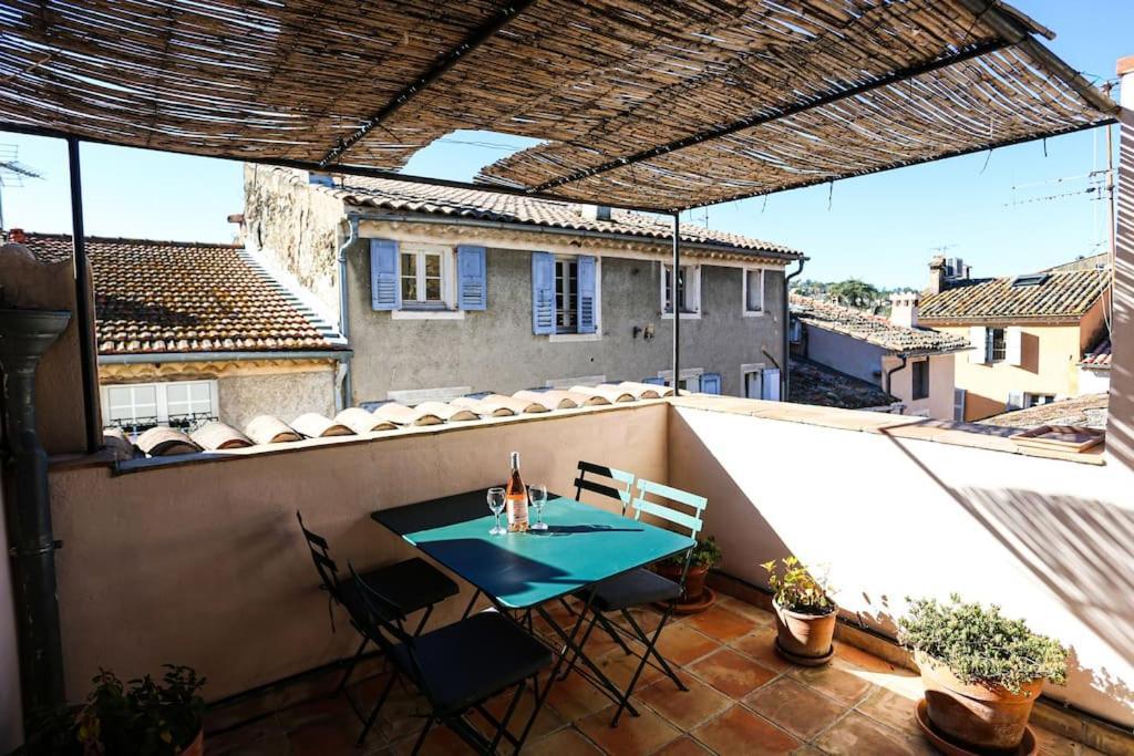Valbonne Village House With Ac & Sunny Roof Terrace Екстер'єр фото